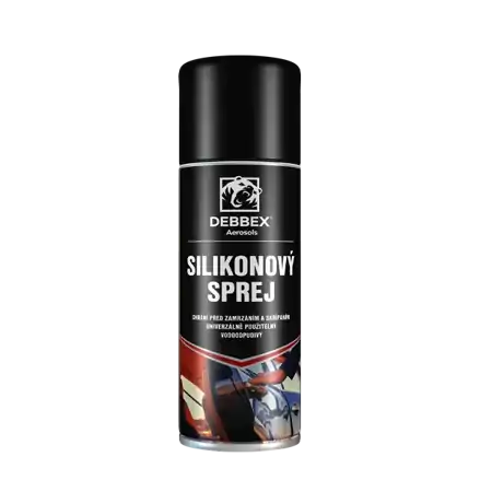 Silikonový olej ve spreji.