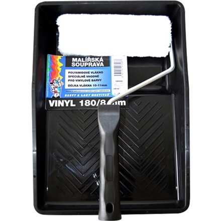 Váleček malířský komplet 100/6 mm: hák+vanička.