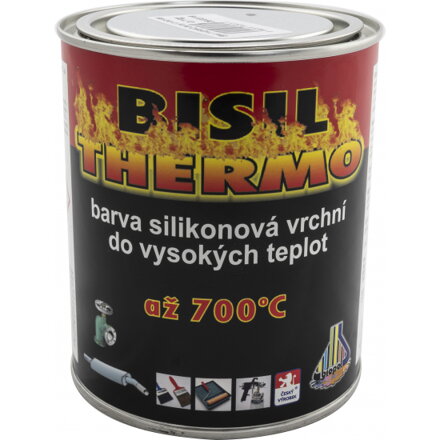 Bisil Thermo silik. vypalovací - stříbrný