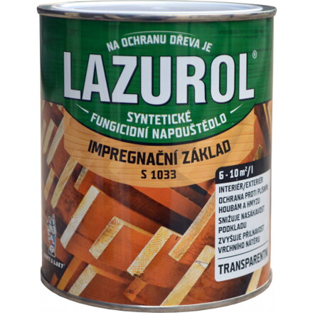 Lazurol S1033 impregnační základ čirý,