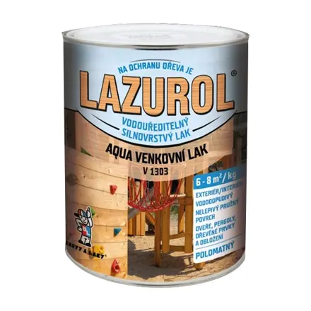 Lazurol Aqua venkovní lak -0,6 Kg