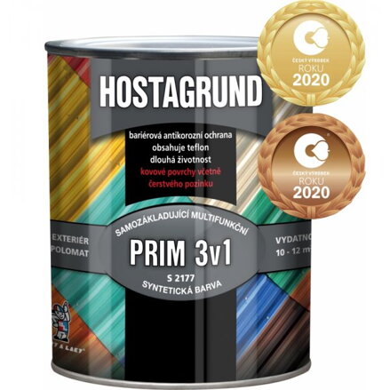 Hostagrund 3v1- pololesk, bezzákladová barva. Balení 0,6 Kg