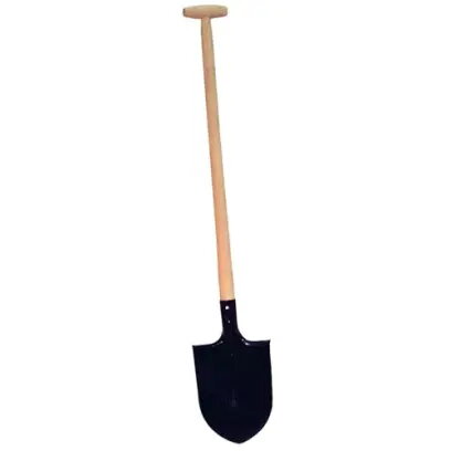 Rýč špičatý s násadou 