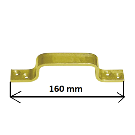 Držák- madlo 160x 4,0 mm