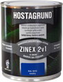 Hostagrund Zinex 2v1, barva na pozink polomatná. 0,6 L