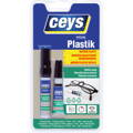 Lepidlo Ceys obtížné plasty 3 g + 4 ml
