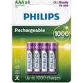 Baterie AAA dobíjecí HR03- 1000 mA, Philips