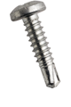 Šroub samovrtný TEX 3,9 mm, PH hlava, zinek bílý. 