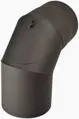 Kouřové koleno silnostěnné /1,5mm/- 90 stupńů s otvorem